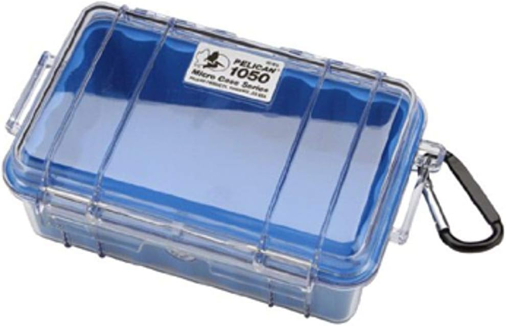Pelican 1050 Micro Case (Blue/Clear)