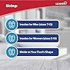 LEADER Double Air Foam Insoles, Keeps Feet Cool & Dry, Extra Thick Dual Layer, for Men & Women, One Size Fits Most, Trim to Size, Unisex, Compare to Dr. Scholls Air-Pillo, 1 Pair, Pack of 3 #2