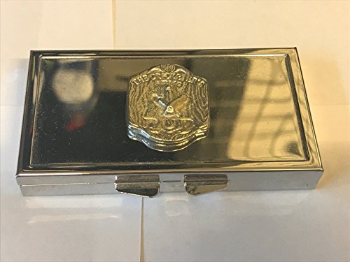 Plaque anglaise en étain massif Derbyshire UK avec miroir poli pour une déco raffinée