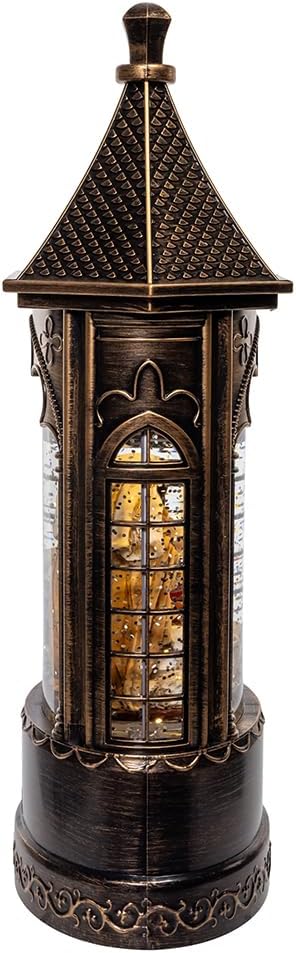 Kurt Adler 11.5-inch Battery Operated Lighted Nativity Water Lantern