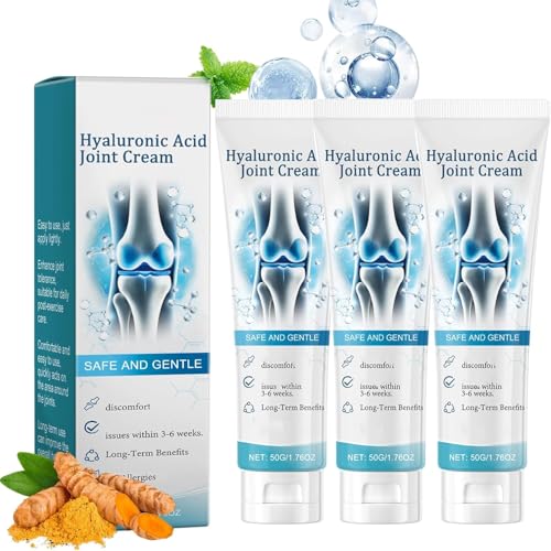 3Stück Veloflex Salbe für Gelenke 2026 Fortschrittlich Hyaluronic Acid Joint Cream Veloflex Salbe Natürliche Inhaltsstoffe für Rücken Nacken Hände Knie Anti-Aging & Firming