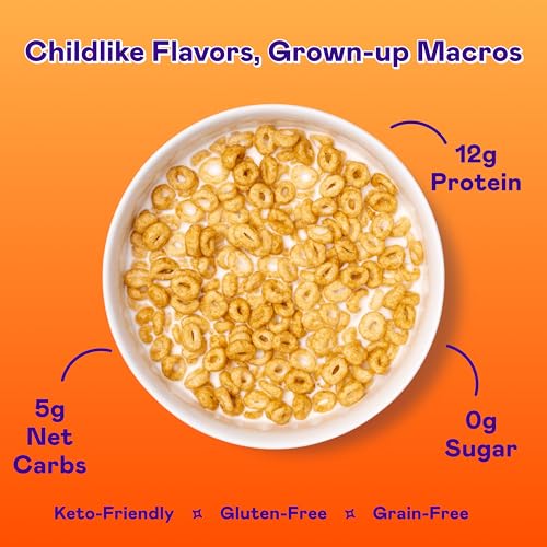 Image of Magic Spoon Maple Waffle High Protein Cereal - Keto & Gluten Free - 4 Pack