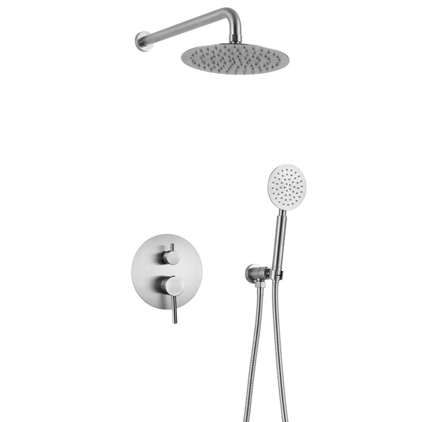 Ensemble de mitigeur de douche encastré pour cabine douche italienne moderne - 6