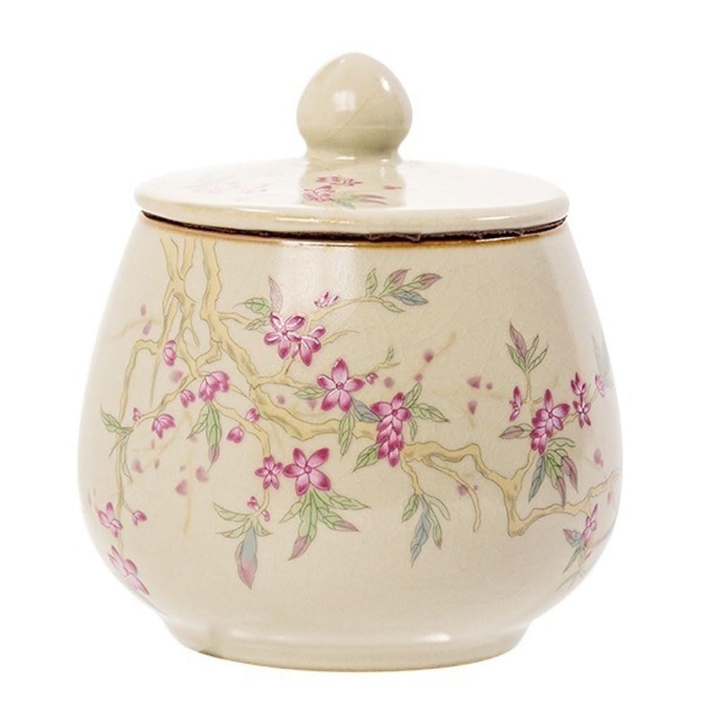 ENGENDER Tea Storage Jar Antique Ceramic Jars Tea Household Storage Awakening Kung Fu Set Accessories
