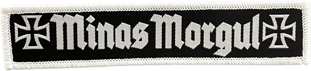 AsenbluT F B Minas Morgul logo lettering patch