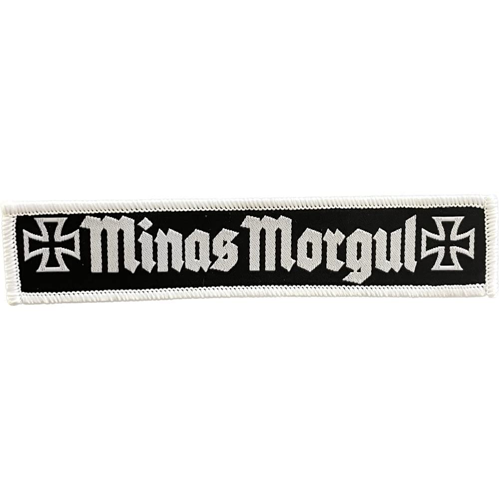 AsenbluT F B Minas Morgul logo lettering patch