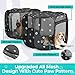 2-in-1 Cat Playpen with Pee Pad, 72''Pop Up Dog Pet Playpen for Indoor Outdoor Cats Enclosed, Portable Pet Playpen, Kitten Puppy Foldable Play Pen Cat Dog Tent Crate Cage Kennel(M, 72