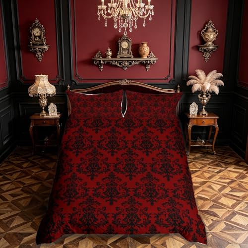 Top Red and Black Duvet Covers for a Bold Bedroom