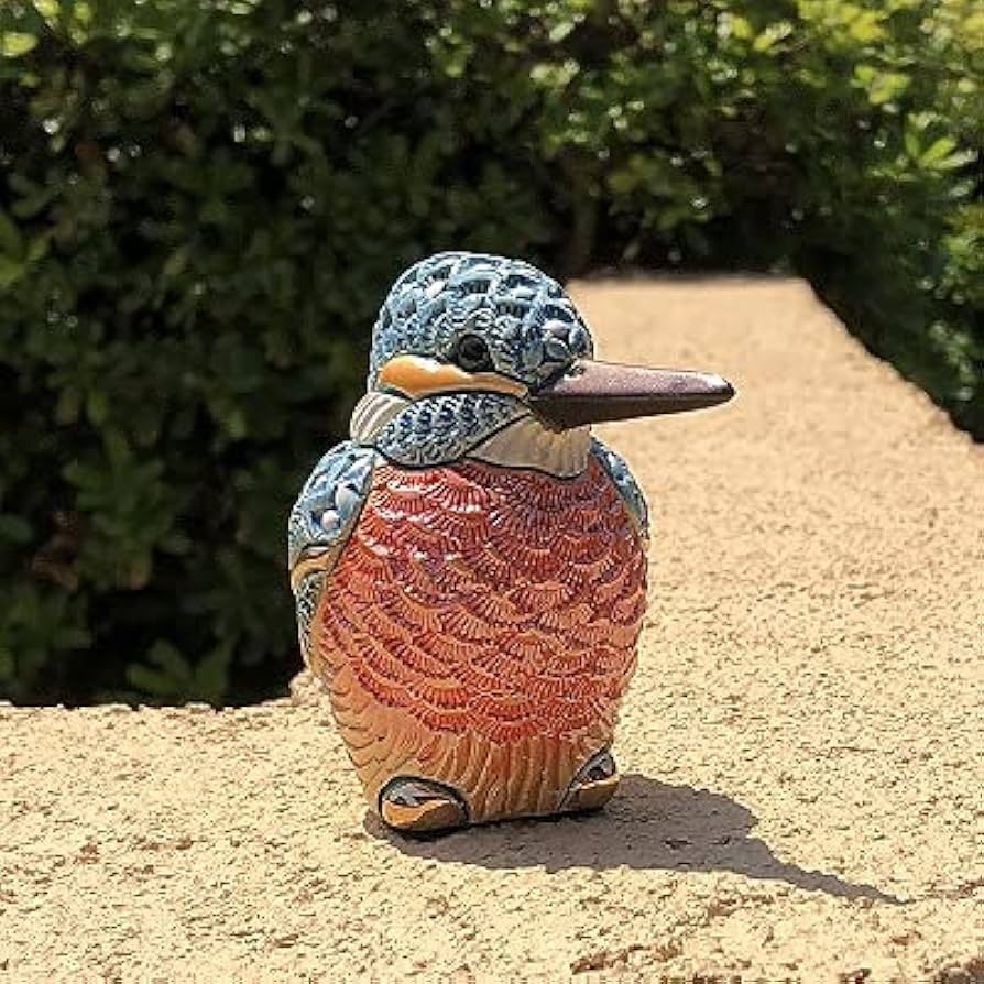 Amazon.co.jp: リンコナダ カワセミ F232 動物 陶器 置物