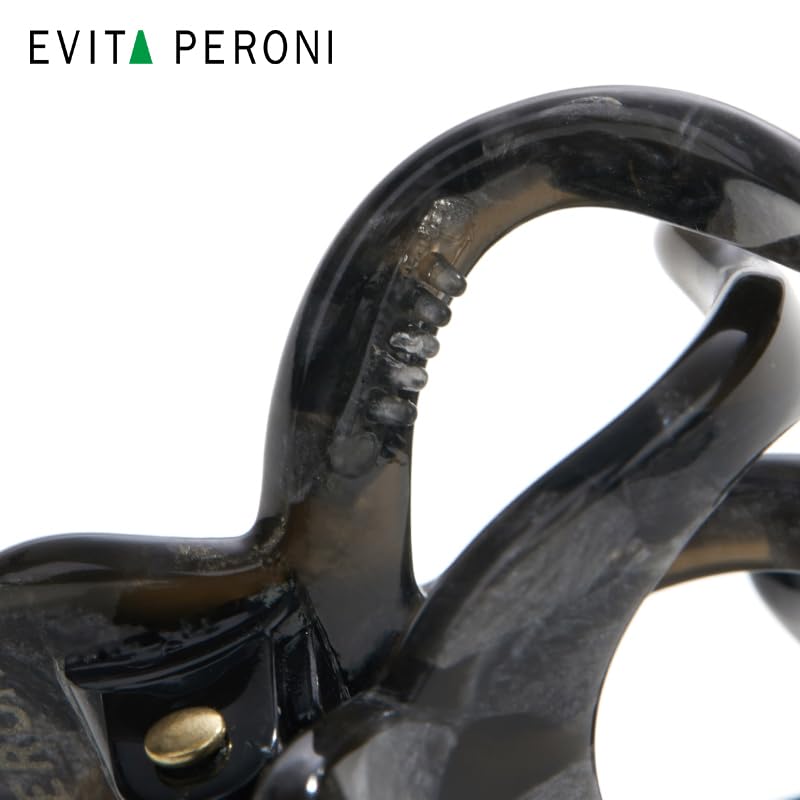 EVITA PERONI Hair Claw Clips for Thick Hair Women Small Hair Clips for Women Strong Hold Ponytail Hair Clip No Slip Jaw Clamps Girls-Black - Image 4