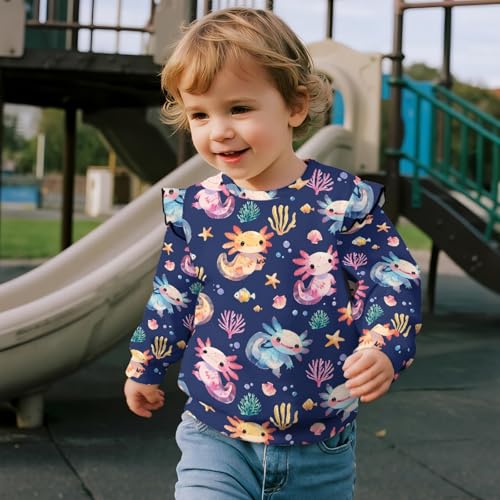 HUIACONG Children T Shirt for Kids Toddler Tshirts for Girls Sweatshirt3