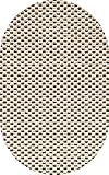 Unique Loom Uni-Eco Collection Area Rug - Uni-Eco (8' x 10' Oval)