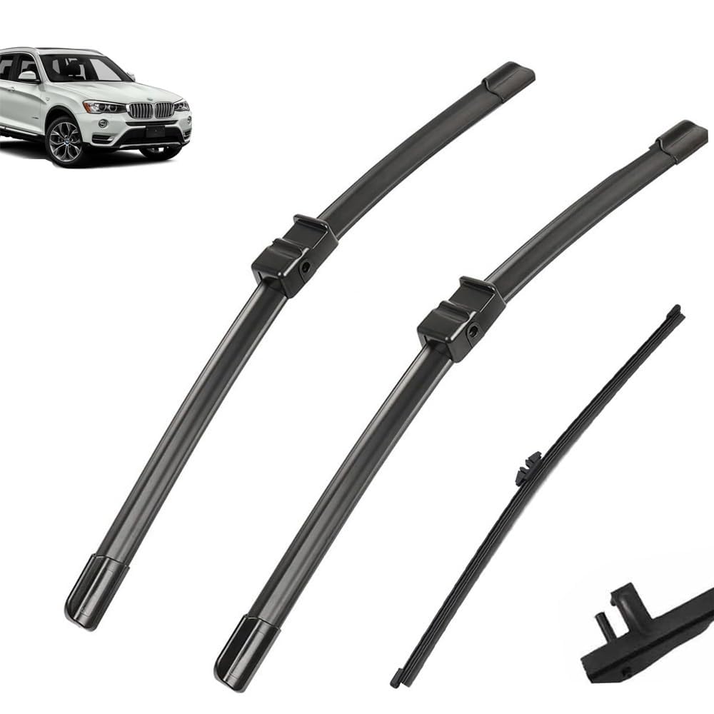 ZzQyy Automotive Wiper Blades for BMW X3 F25 2010-2017, Windshield Wiper Blades Automotive Replacement