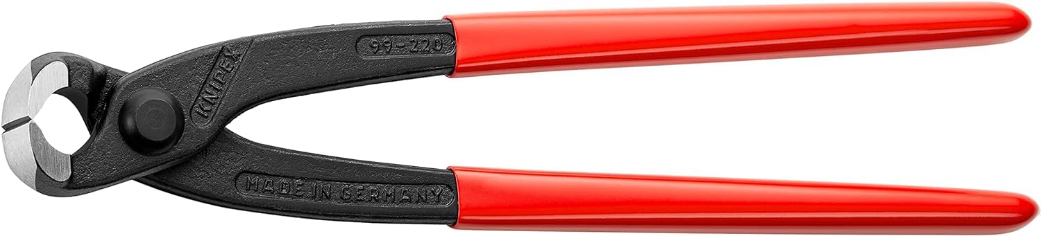 KNIPEX Tenaglia 220 mm 99 01 220 pinza per ferraioli e cementisti rivestiti in resina sintetica