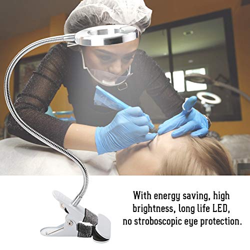 Lampada di bellezza a LED, lampada da scrivania per lampada da tatuaggio con fascetta, per estensioni ciglia manicure per sopracciglia tatuaggio - Image 8