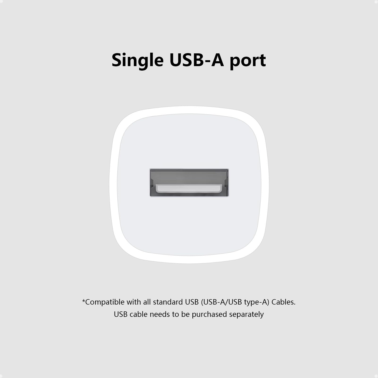 5W USB Chrager Block for Apple Watch 11/10/9/8/7/6/5/iWatch/iPhone 11/XS/XR/X/SE Series, 5V 1A Single Port USB-A Plug Travel Charging Box Cube Adapter Plug for Phone (Galaxy,Moto,LG), Kindle, 1Pack - 3