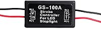Vista 6 de Módulo Controlador de Luz de Freno Intermitente y Estroboscópica, Módulo Flasher Auto LED para Motocicletas, Coches, Camiones, Luces de Freno GS-100A