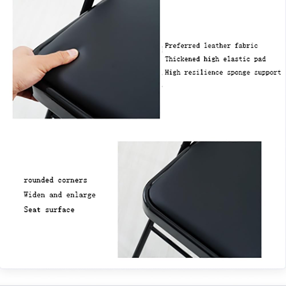 Iyengar - Silla plegable portátil para yoga, taburete de soporte de metal, diseño sin respaldo, silla de viaje ligera, color blanco, 80 x 47 x 43,9 cm, perfecta para práctica de yoga y meditación