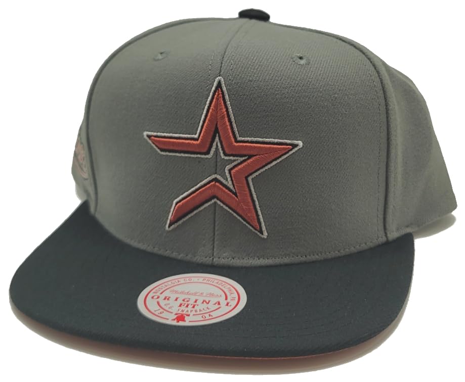 Gorra Snapback Houston Astros Cooperstown Gris miniatura 2