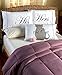 Lakeside Collection 3-pc. His, Hers, the Cat Pillowcase Set