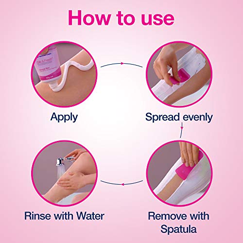 Image of Veet Nikhaar Hair Removal Cream for All Skin Types - 50 g (Pack of 3)