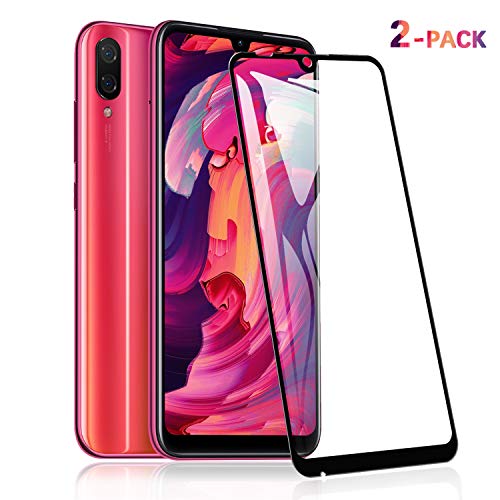 SCL Protector de Pantalla para Xiaomi Mi Play, 3D Curvado Cobertura Completa Dot Matrix Protector de Pantalla de Vidrio Templado (2 Pack), Case Friendly Versión Actualizada