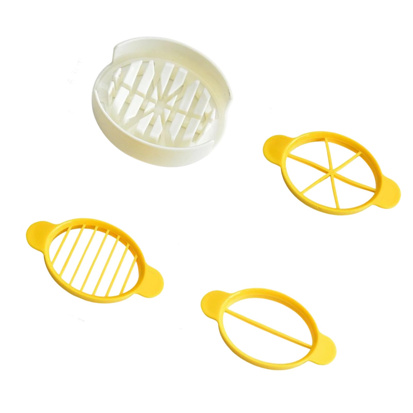 NVOQILIN Practical Stainlessed Steel Eggs Slicers and Cutter for Hard Boiled and Preserved Easy to Assemble and Clean Divider Tool