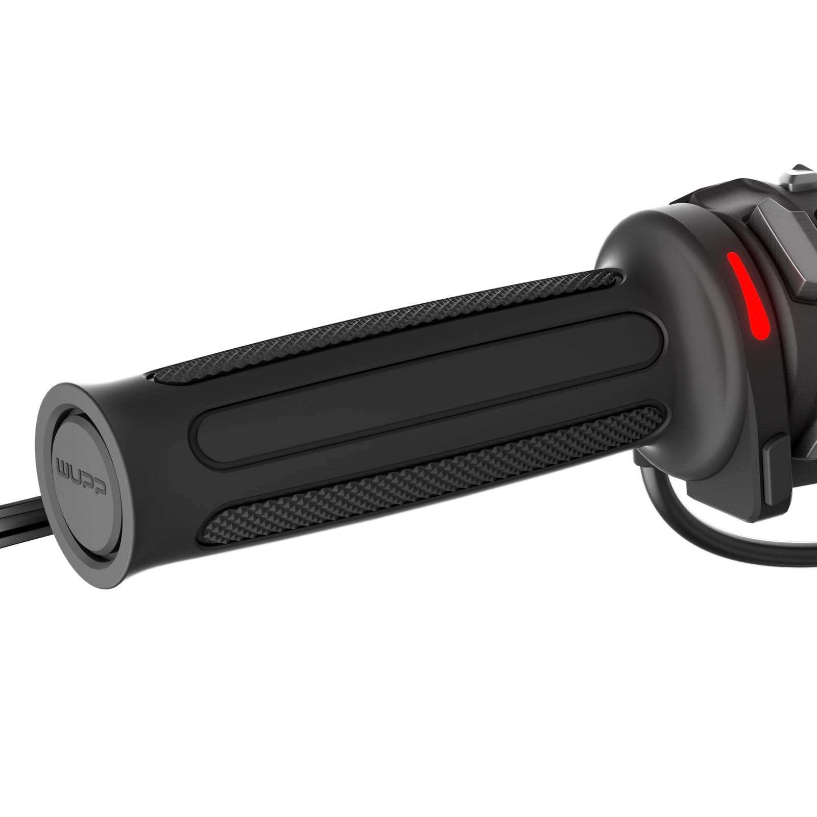 6 manopole riscaldate per moto in modalità memoria, antiscivolo, in silicone, riscaldamento regolabile, per manubri riscaldati in silicone antiurto