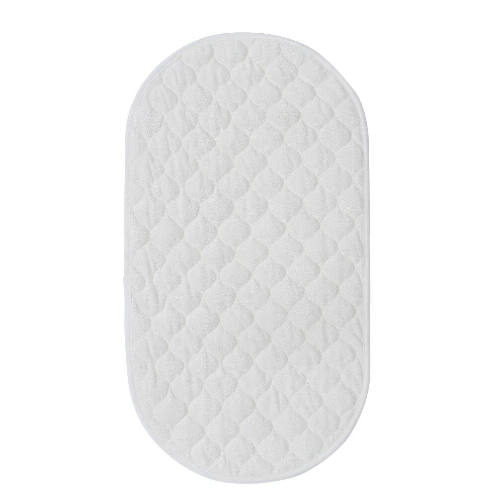 Uposao Bamboo Fiber Waterproof Changing Pad Portable Mat, Crib Mattress Protector, Washable Reusable Changing Table Cover Liners for Baby Changing Diaper, 66cm x 35.5cm