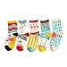 Produktbild 5 Paar Damen Baumwolle Bunt süß Katze Socken (Stil 5)