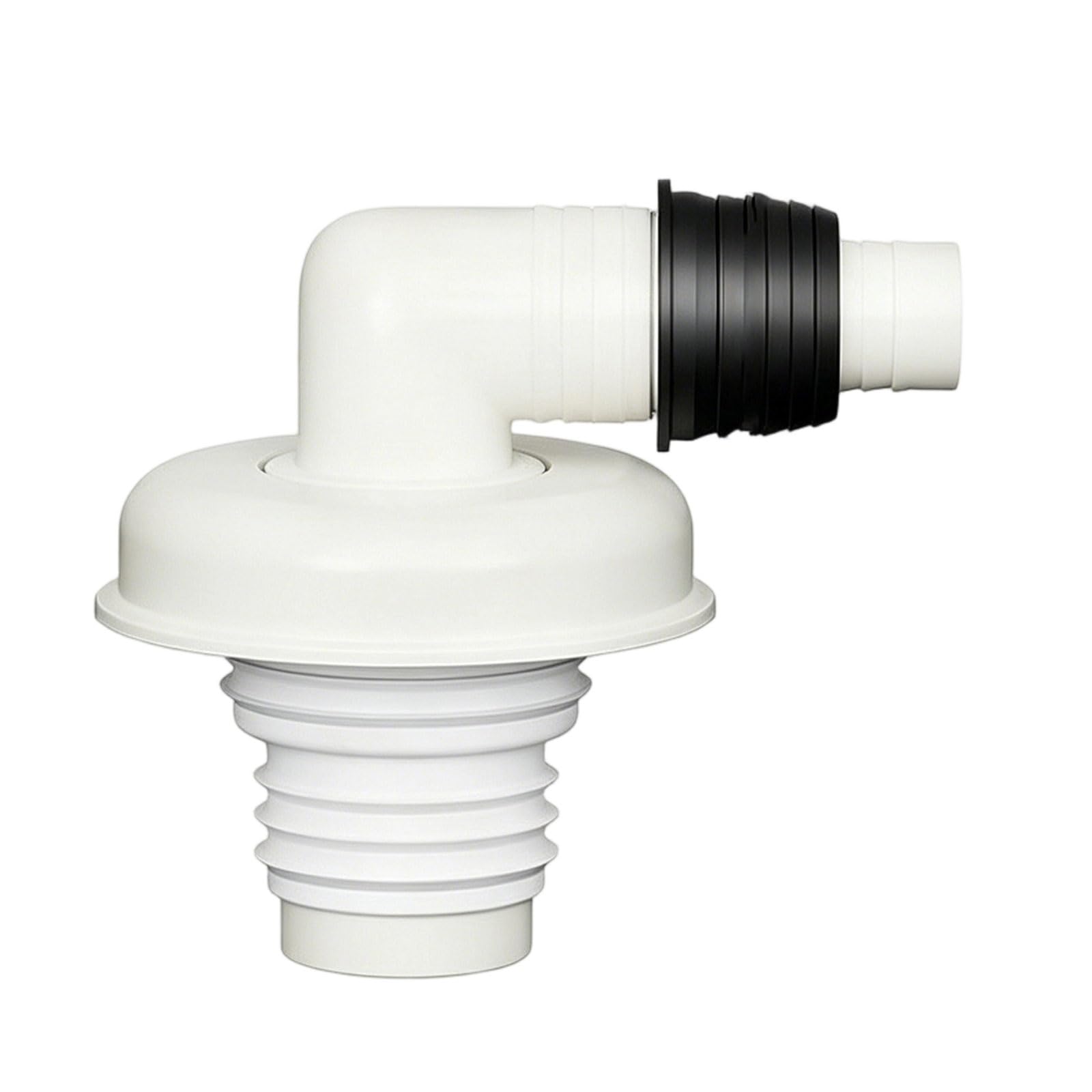 Laundry Drain Splitter Adapter Washing Machine Hose Connector for Balcony Washer Drain Routing in Household Use Laundry Hose Fitting Washer Coupler Home Connector Routing Part Balcony Accessory