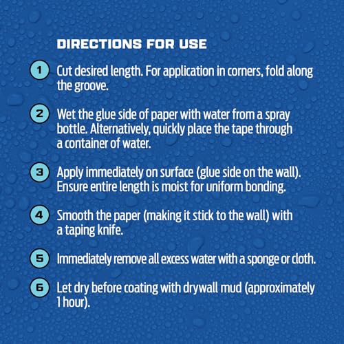 Image of Wet & Set Water-Activated Joint Tape