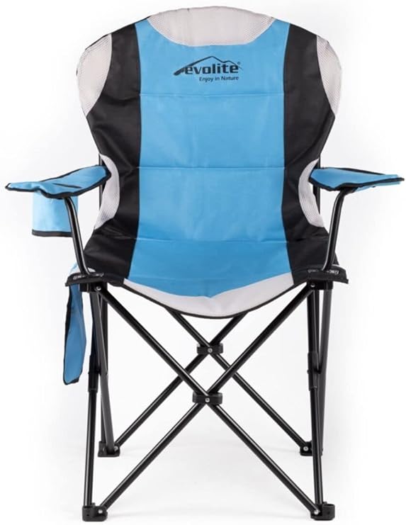 Evolite Nature Foldable Camping Chair - Turquoise