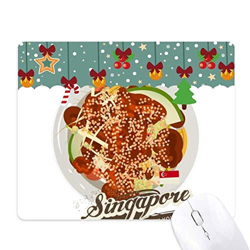 Tapis de bureau Singapour Rojak parfait pour réchauffer l'ambiance de travail en hiver