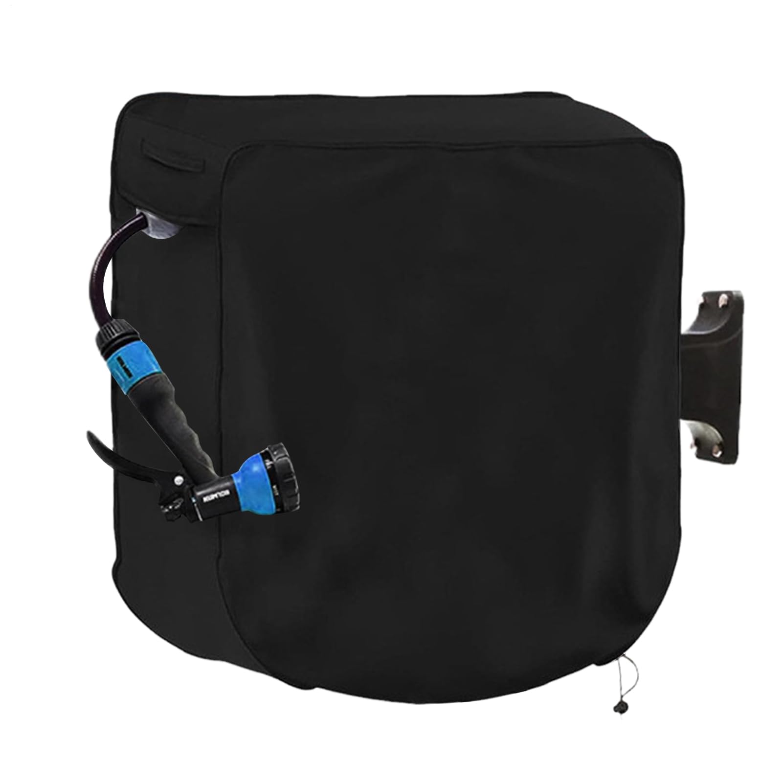 Housse de dévidoir de tuyau - Résistant aux UV, imperméable, résistant à la lumière - Protection extérieure pour arrière-cour, ferme, chemin, , terrasse, pelouse et patio