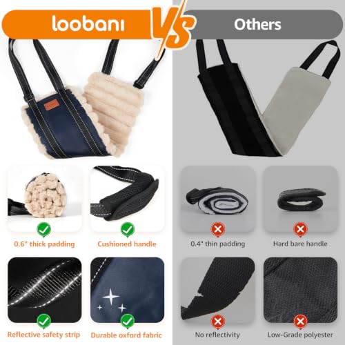 Image of LOOBANI Dog Lift Harness for Large Dogs Hind Leg Support for Weak Rear Legs