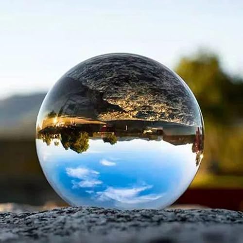 Miniatura 4 de Bola de cristal K9, bola de cristal transparente, esfera mágica para decoración, fotografía de lentes, meditación, adivinación de mirada, adorno de