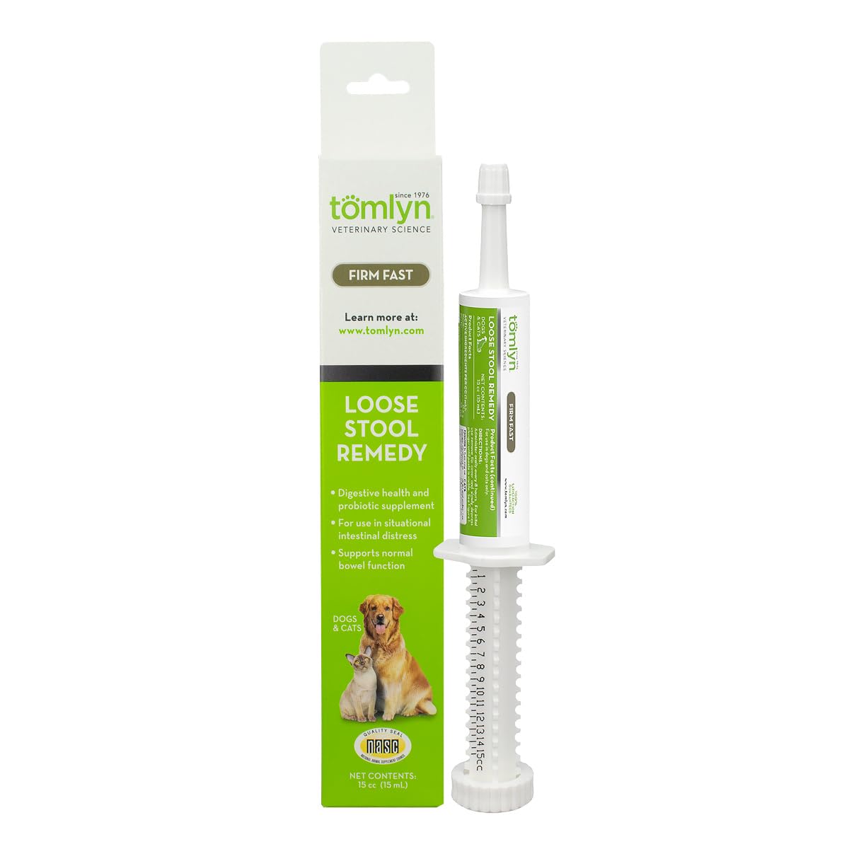 Tomlyn Firm Fast, Loose Stool Remedy Gel, 15cc