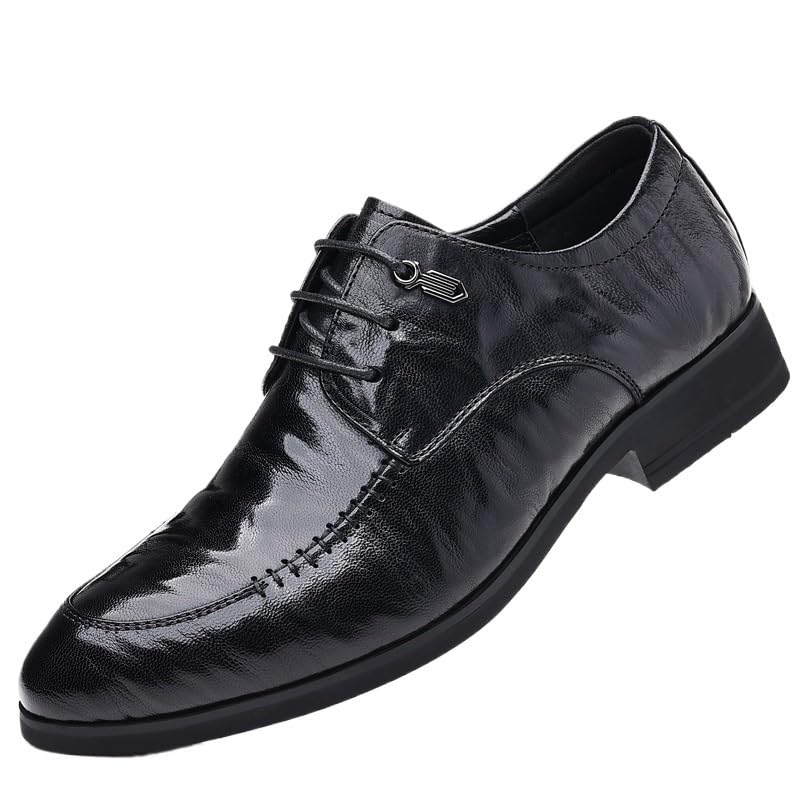 Men's Business Derby Shoes Classic Men's Leather Dress Shoes Formal Classic Business Oxford Shoes
