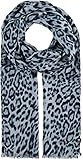 FRAAS Damen Schal FRAAS Damen Schal mit Animal-Print angenehm weich - Perfekt für den Sommer - 180 x 50 cm - Polyester Denim