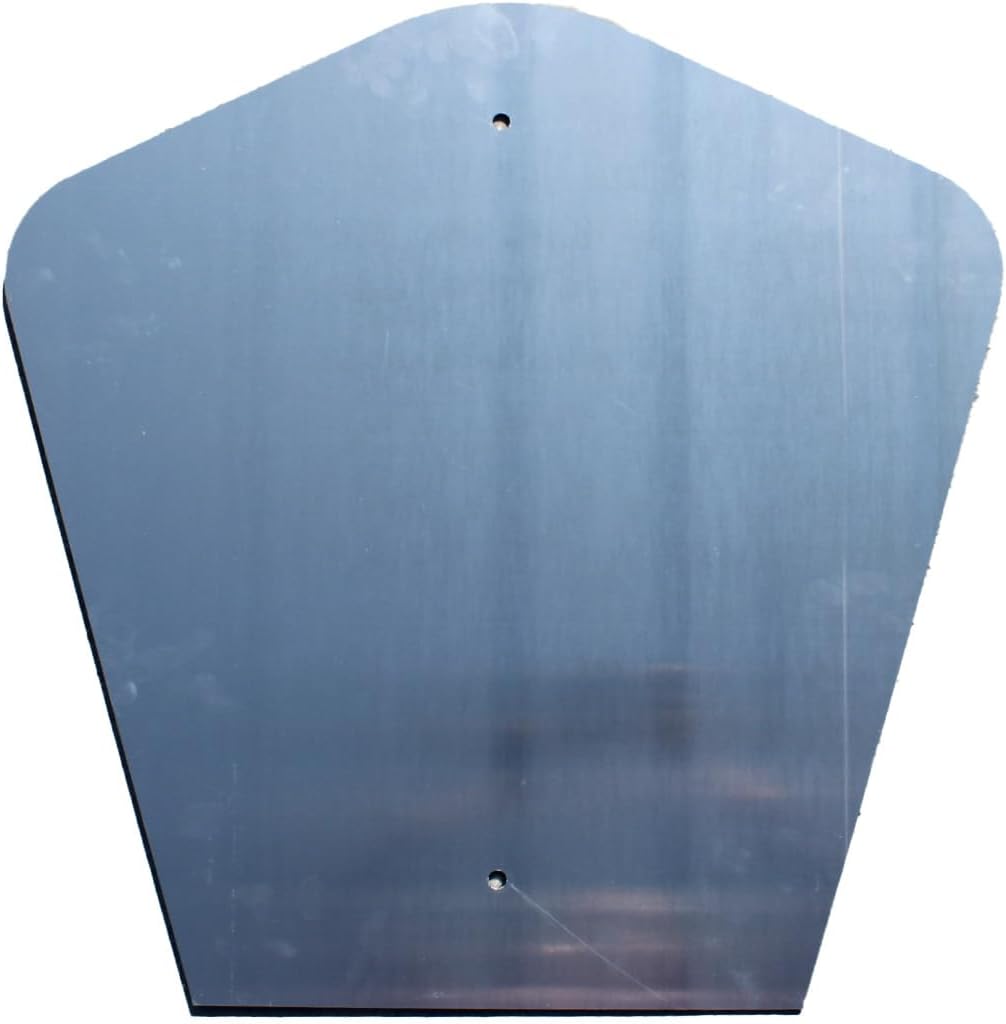 County Shield Aluminum Blank(US) - 24"X24" - 5052-H38 0.080" Thick Aluminum - Made in the USA - Outdoor Grade for DIY Signs - Sign Solutions USA