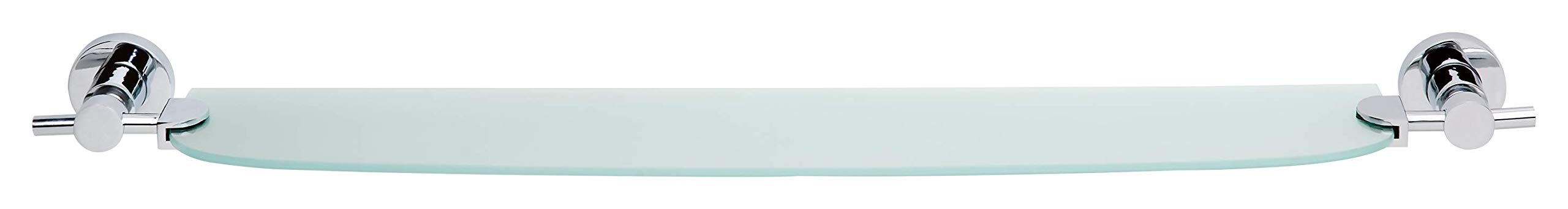 Tablette en verre Tesa Loxx brillante sans percer pour une salle de bain moderne