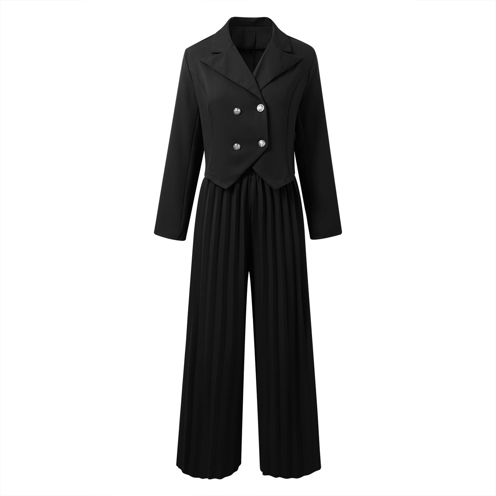 Completo Donna Estivo Elegante - Abbigliamento Estivo Donna Elegante Completo a Due Pezzi con Pantaloni E Maniche Lunghe Ideale per Occasioni Formali di Lavoro E Informali