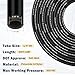 CheeMuii 50FT 1/4 DOT Air Line with 10 Pcs Brass Fittings Kit for Air Bags Suspension
