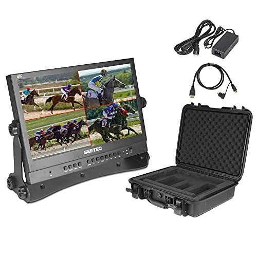 ATEM miniなどカスケード ＋分岐 8in1 別 モニター 死活確認 Amazon | SEETEC ATEM156 & キャリーケース 15.6インチ ライブ