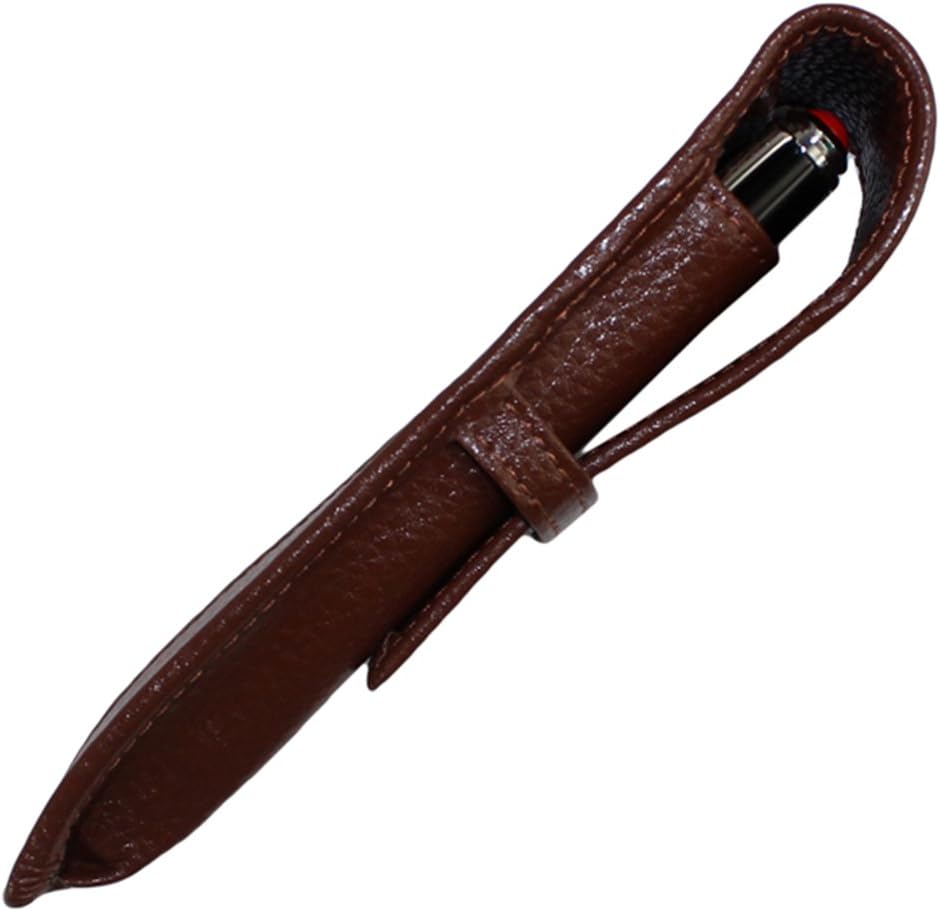 Gullor Two colors/pattern fountain/rollerball pen 2033 interchangeable leather pen case set