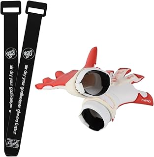 Glove Glu Fresh 'n' Dry Airloop, Device for Drying Goalkeeper Gloves Quickly, x2 Loops for Increasing Airflow to Speed up Drying, Improve Smell of Soccer Goalkeeper Gloves