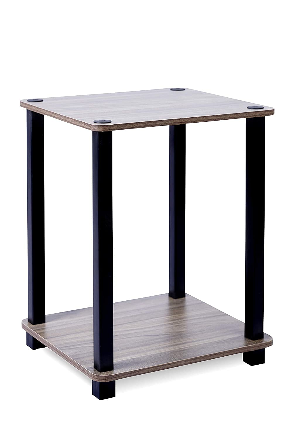Ash & Roh Shelf Decor Utility Storage Tier Floor Wall Shelves End Table Multipurpose Organizer Shelves Table with MDF Engineered Wood Pack of 1 (2 x 2 Tier End Table) (B0BZ3VQB3M) Amazon Price History, Amazon Price Tracker