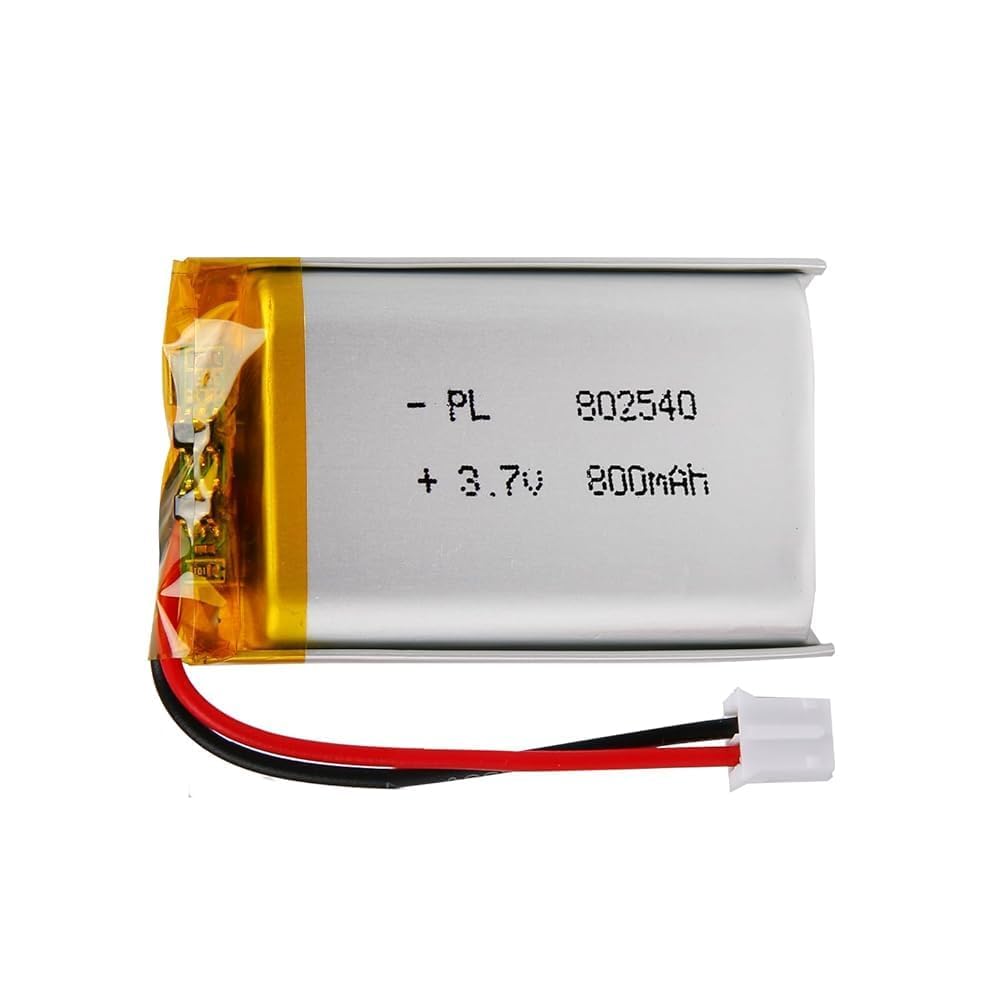Batería Lipo 3.7V, 380mAh 702030 a Iones de Litio con conexión 2P-PH con Paso 2,0 mm — view 15