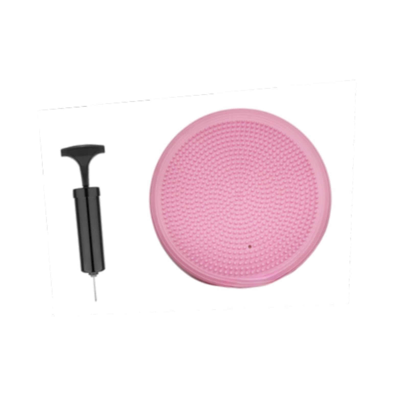 Disco Sensorial Tapete de Equilibrio Cojín Inflable de Estabilidad PVC Grueso Doble Textura Adecuado para Aula Adultos Niños